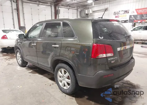 2012 Kia Sorento Lx from USA, damaged, VIN 5XYKT3A16CG296178